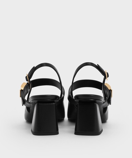 CHARLES & KEITH(チャールズ & キース)の「Yvette イヴェット メリージェーンスリングバックパンプス(パンプス・レディース・オフホワイト/ブラック/ダークブラウン・25cm/24.5cm/23.5cm/23cm/22.5cm/25.5cm)」の12枚目の写真