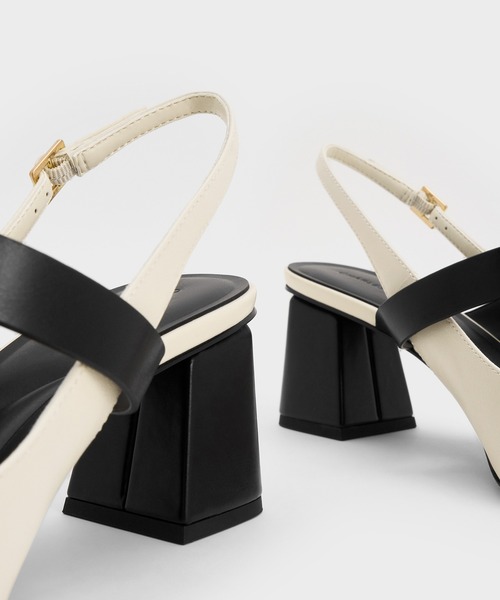CHARLES & KEITH(チャールズ & キース)の「Yvette イヴェット メリージェーンスリングバックパンプス(パンプス・レディース・オフホワイト/ブラック/ダークブラウン・25cm/24.5cm/23.5cm/23cm/22.5cm/25.5cm)」の20枚目の写真