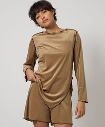 レピドス　ビューティアンドユース　ラッシュガード　セットアップ　seea Lepidos＞ベロア ラッシュガード