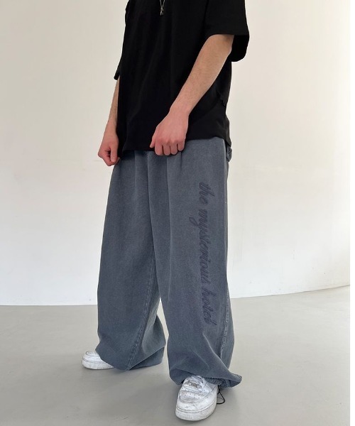 L.H.P（エルエイチピー）の「THE MYSTERIOUS HOTEL/ザ ミステリアス ホテル/OXFORD WASHED PANTS（デニムパンツ・レディース・ブルー・2/1）」の7枚目の写真