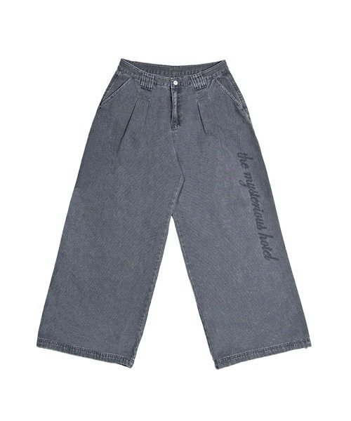L.H.P（エルエイチピー）の「THE MYSTERIOUS HOTEL/ザ ミステリアス ホテル/OXFORD WASHED PANTS（デニムパンツ・レディース・ブルー・2/1）」の15枚目の写真
