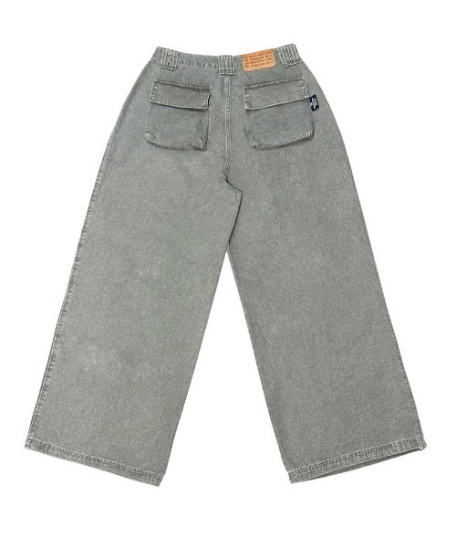L.H.P（エルエイチピー）の「THE MYSTERIOUS HOTEL/ザ ミステリアス ホテル/OXFORD WASHED PANTS（デニムパンツ・レディース・ブルー・2/1）」の17枚目の写真