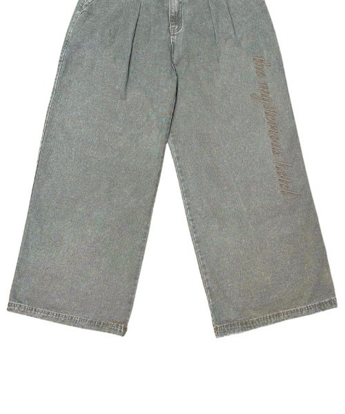 L.H.P（エルエイチピー）の「THE MYSTERIOUS HOTEL/ザ ミステリアス ホテル/OXFORD WASHED PANTS（デニムパンツ・レディース・ブルー・2/1）」の18枚目の写真