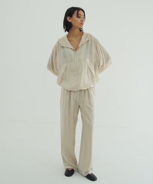 CLANE パンツ SHEER PANTS（その他パンツ）｜CLANE（クラネ）のファッション AIRY SHEER PANTS AIRY パンツ