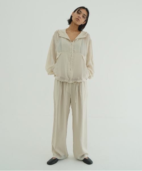 SHEER AIRY PANTS（その他パンツ）｜CLANE（クラネ）のファッション