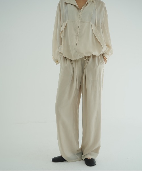 パンツ CLANE SHEER AIRY PANTS SHEER AIRY PANTS（その他パンツ）｜CLANE（クラネ）のファッション