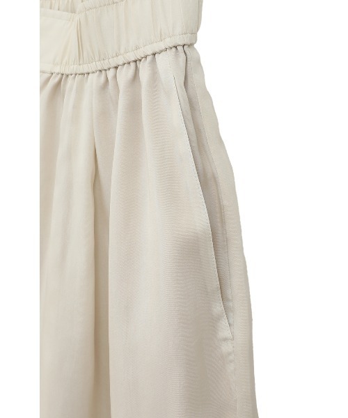 CLANE（クラネ）の「SHEER AIRY PANTS（その他パンツ・レディース・アイボリー/オレンジ/ブラック・0/1/2）」の15枚目の写真