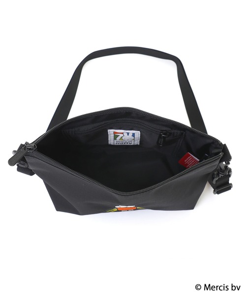 Manhattan Portage（マンハッタンポーテージ）の「ZUCCOTTI CLUTCH 500D CORDURA MIFFY 70TH（ショルダーバッグ・レディース・ブラック・X-SMALL）」の10枚目の写真