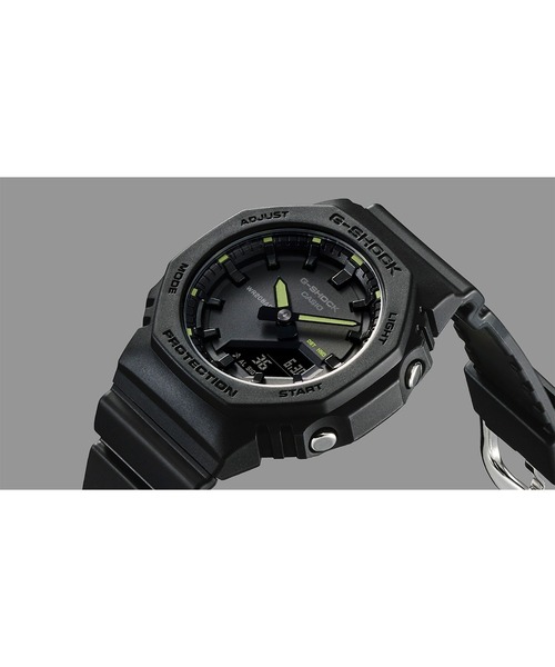 G-SHOCK(ジーショック)の「GMA-P2100シリーズ / GMA-P2100SA-1A2JF(アナログ腕時計・レディース・ブラック×イエロー・FREE)」の6枚目の写真