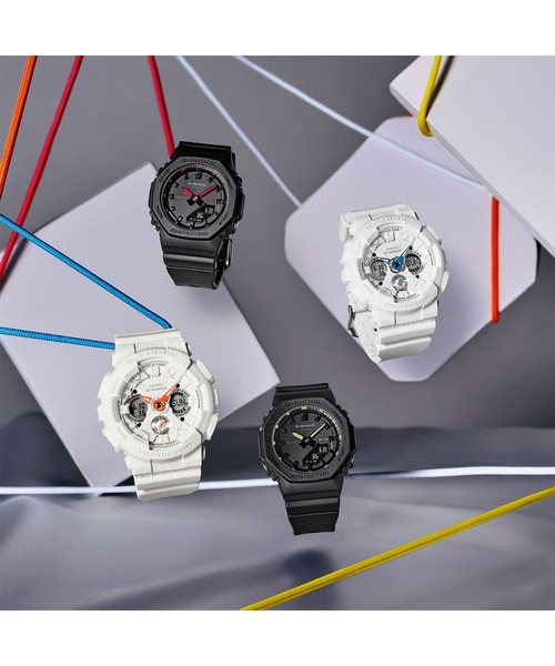 G-SHOCK(ジーショック)の「GMA-P2100シリーズ / GMA-P2100SA-1A2JF(アナログ腕時計・レディース・ブラック×イエロー・FREE)」の3枚目の写真