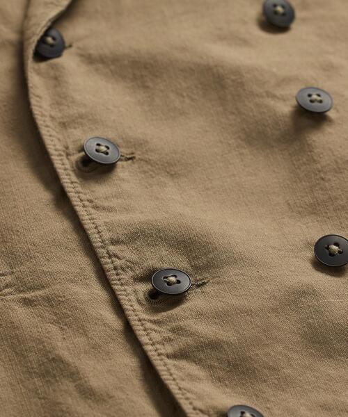 RRL（ダブル アール エル）の「ダブルブレステッド コットンリネン