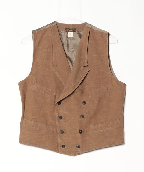 【新品】RRL ダブルアールエル ウールコットンベスト XL RRL（ダブル アール エル）の「ウールコットン ベスト（ベスト）」 - WEAR