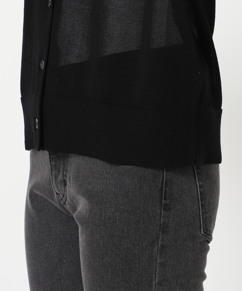 JOURNAL STANDARD relume(ジャーナルスタンダード レリューム)の「《追加》ウォッシャブルクロップドカーディガン(カーディガン/ボレロ・レディース・ブラック/グリーン/グレー・FREE)」の13枚目の写真