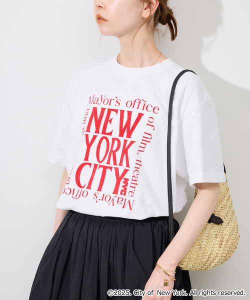 GOOD ROCK SPEED(グッドロックスピード)の「《追加》GOOD ROCK SPEED/グッドロックスピード NEWYORK TEE(Tシャツ/カットソー・レディース・ホワイト/ブラック・FREE)」の9枚目の写真