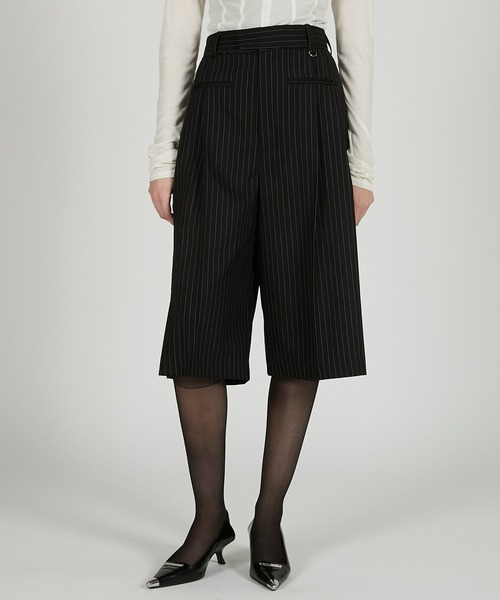 PRANK PROJECT(プランクプロジェクト)の「ウェルトポケットショーツ / Welt Pocket Shorts(その他パンツ・レディース・ブラック/グレー/ホワイト・36/38)」の2枚目の写真