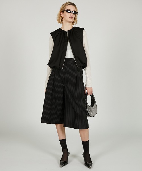 PRANK PROJECT(プランクプロジェクト)の「ウェルトポケットショーツ / Welt Pocket Shorts(その他パンツ・レディース・ブラック/グレー/ホワイト・36/38)」の11枚目の写真