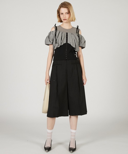 PRANK PROJECT(プランクプロジェクト)の「ウェルトポケットショーツ / Welt Pocket Shorts(その他パンツ・レディース・ブラック/グレー/ホワイト・36/38)」の14枚目の写真