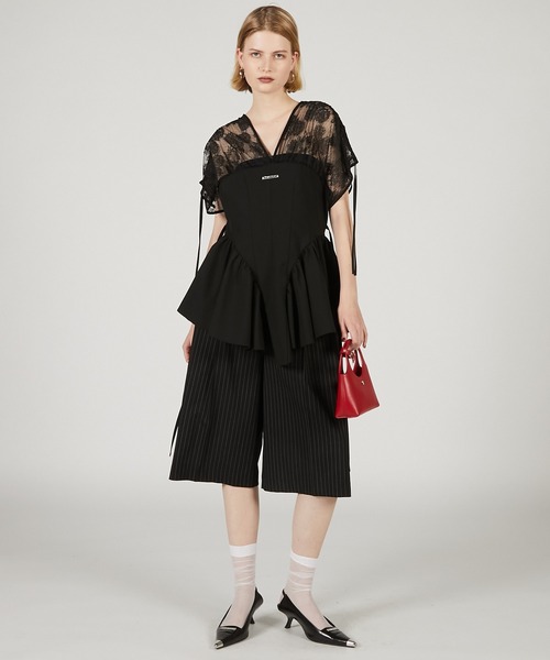 PRANK PROJECT(プランクプロジェクト)の「ウェルトポケットショーツ / Welt Pocket Shorts(その他パンツ・レディース・ブラック/グレー/ホワイト・36/38)」の15枚目の写真