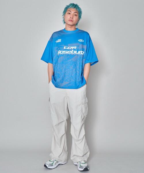 WEGO（ウィゴー）の「WEGO/フォトゲームグラフィックT（Tシャツ/カットソー・メンズ・ブラック/ブルー・MEDIUM/LARGE）」の10枚目の写真