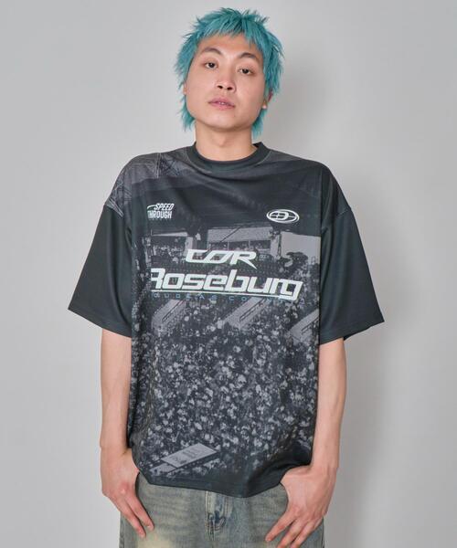 WEGO（ウィゴー）の「WEGO/フォトゲームグラフィックT（Tシャツ/カットソー・メンズ・ブラック/ブルー・MEDIUM/LARGE）」の15枚目の写真