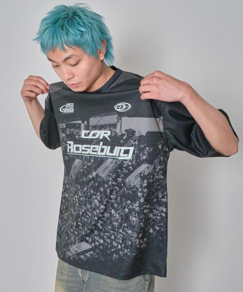 WEGO（ウィゴー）の「WEGO/フォトゲームグラフィックT（Tシャツ/カットソー・メンズ・ブラック/ブルー・MEDIUM/LARGE）」の16枚目の写真