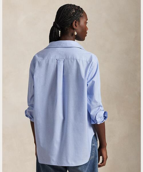 オーバーサイズ フィット コットン シャツ（シャツ/ブラウス）｜POLO