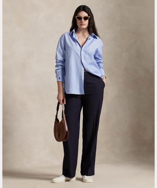 オーバーサイズ フィット コットン シャツ（シャツ/ブラウス）｜POLO