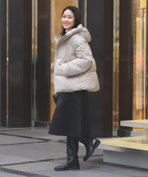 TATRAS（タトラス）の「TATRAS / GIGI ダウンジャケット（ダウンジャケット/コート・レディース・ブラック/ベージュ・1/2）」の10枚目の写真