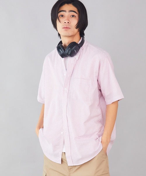 ROOPTOKYO(ループトウキョウ)の「Edwards/エドワーズ Relax Fit レギュラーカラーシャツ オックスフォードシャツ ボタンダウンシャツ メンズ 夏物 夏服(シャツ/ブラウス・メンズ・ブルー系その他/バーガンディー/ライトグレー/グレー系その他/ホワイト・L/XL/M)」の5枚目の写真