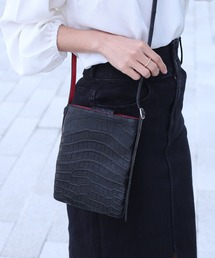 スモールクロコダイル ショルダーバッグ ポロサス