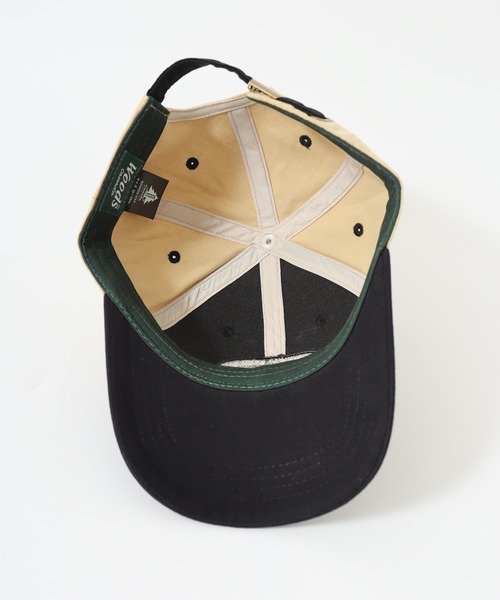 Woods(ウッズ)の「WOODS刺繍ワッペンCAP(キャップ・メンズ・ベージュ系/ベージュ・FREE)」の6枚目の写真
