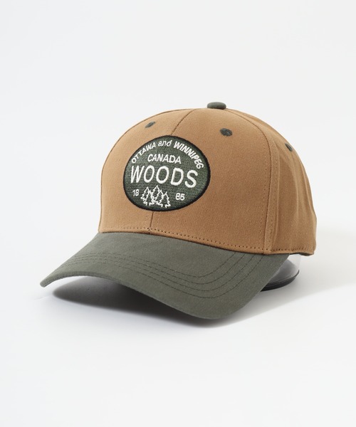 Woods(ウッズ)の「WOODS刺繍ワッペンCAP(キャップ・メンズ・ベージュ系/ベージュ・FREE)」の7枚目の写真