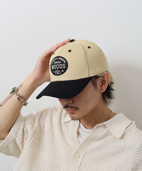 Woods(ウッズ)の「WOODS刺繍ワッペンCAP(キャップ・メンズ・ベージュ系/ベージュ・FREE)」の16枚目の写真