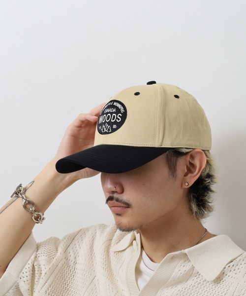 Woods(ウッズ)の「WOODS刺繍ワッペンCAP(キャップ・メンズ・ベージュ系/ベージュ・FREE)」の17枚目の写真