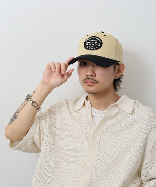 Woods(ウッズ)の「WOODS刺繍ワッペンCAP(キャップ・メンズ・ベージュ系/ベージュ・FREE)」の18枚目の写真