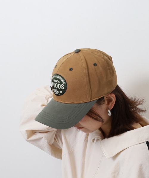 Woods(ウッズ)の「WOODS刺繍ワッペンCAP(キャップ・メンズ・ベージュ系/ベージュ・FREE)」の20枚目の写真