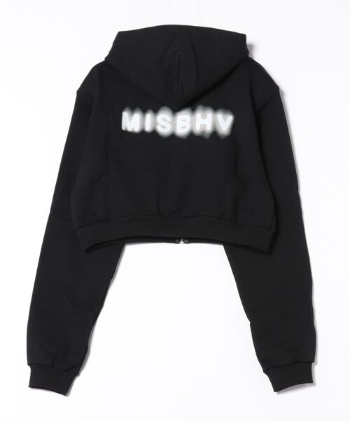 MISBHV（ミスビヘイブ）の「COMMUNITY CROPPED ZIPPED HOODIE(Exclusive)（パーカー・レディース・ブラック・SMALL/X-SMALL/MEDIUM）」の6枚目の写真