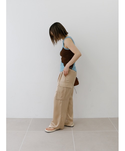 パンツ satin cargo slacks / Katrin TOKYO satin cargo slacks | Katrin TOKYO