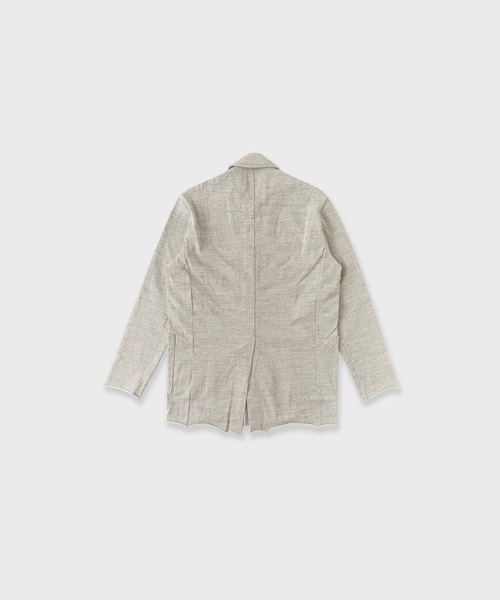FLISTFIA(フリストフィア)の「FLISTFIA/フリストフィア Short Coat コート 秋服 冬服(ステンカラーコート・メンズ・ライトグレー・2)」の2枚目の写真