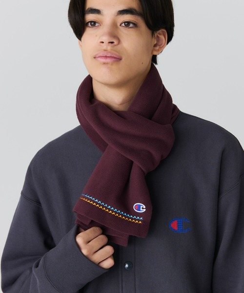 セール】【Champion/チャンピオン】メンズ フリーススカーフ（マフラー