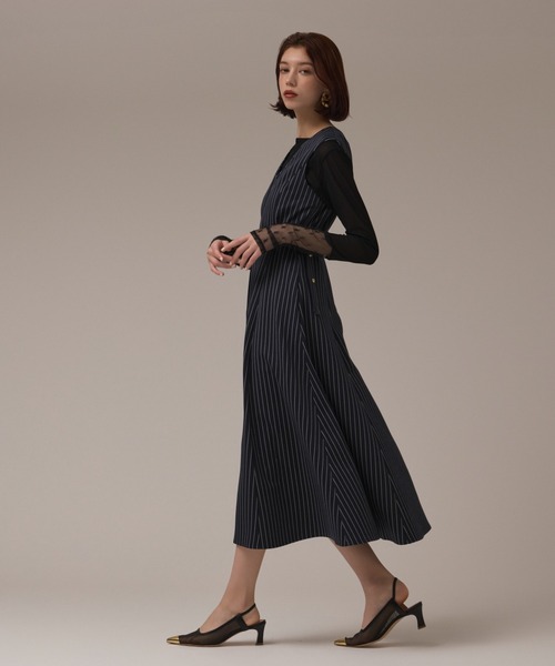 ワンピース Diagram ストライプジャージワンピース（ワンピース）｜Diagram（ダイアグラム