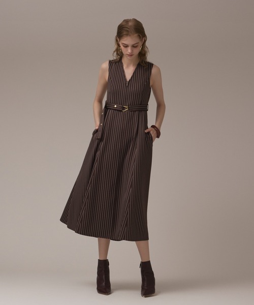 ストライプジャージワンピース（ワンピース）｜Diagram