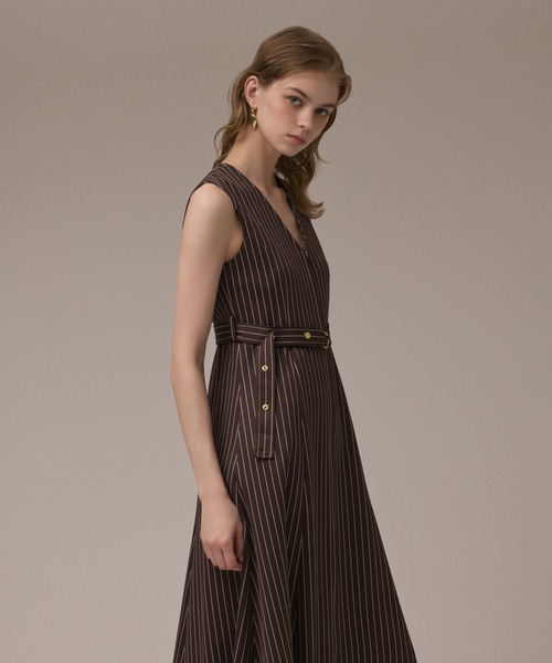 ストライプジャージワンピース（ワンピース）｜Diagram（ダイアグラム