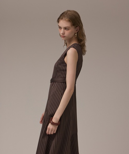 ストライプジャージワンピース（ワンピース）｜Diagram（ダイアグラム