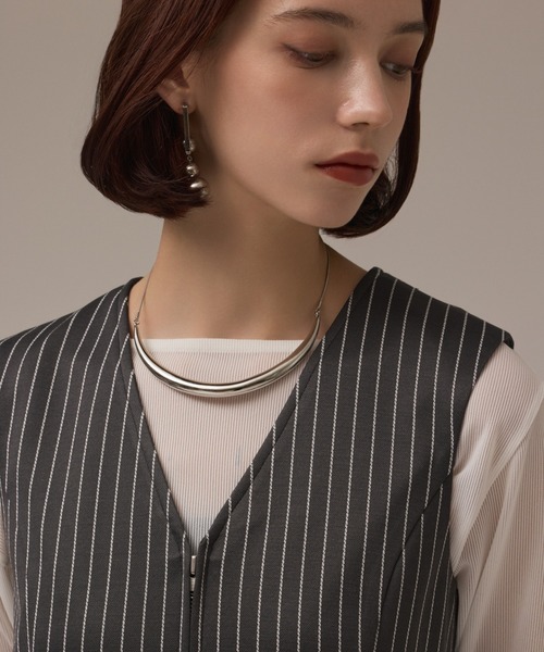 ストライプジャージワンピース（ワンピース）｜Diagram（ダイアグラム