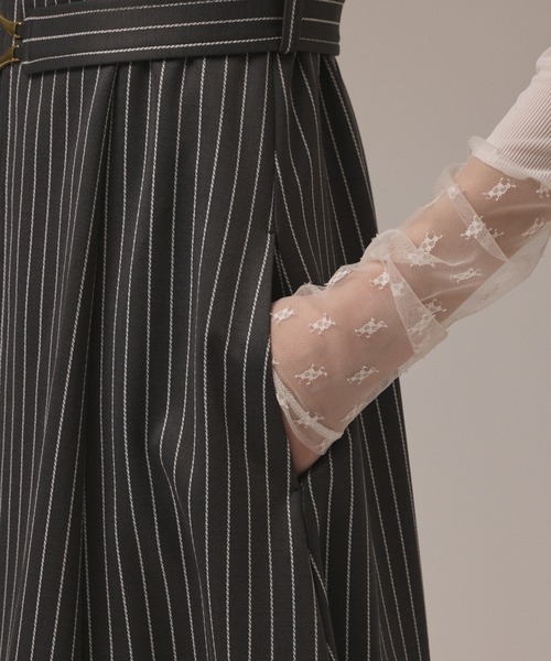 ストライプジャージワンピース（ワンピース）｜Diagram（ダイアグラム