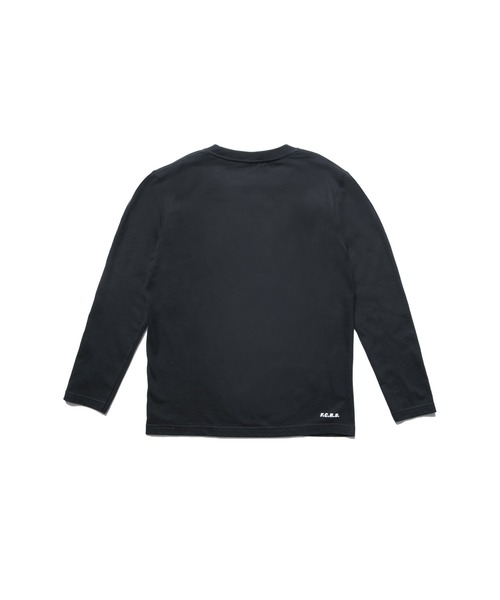 OVERLAY LOGO L/S TEE（Tシャツ/カットソー）｜F.C.Real Bristol