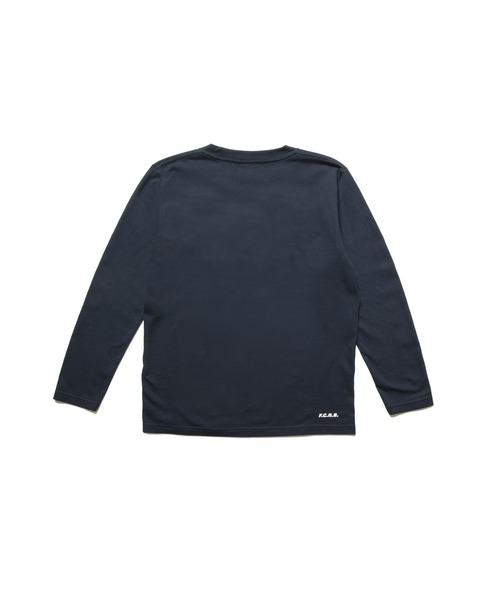 OVERLAY LOGO L/S TEE（Tシャツ/カットソー）｜F.C.Real Bristol