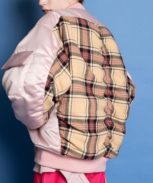 MILKBOY(ミルクボーイ)の「WOOLY BOMBER ジャケット(ブルゾン・レディース・A/B・FREE)」の16枚目の写真