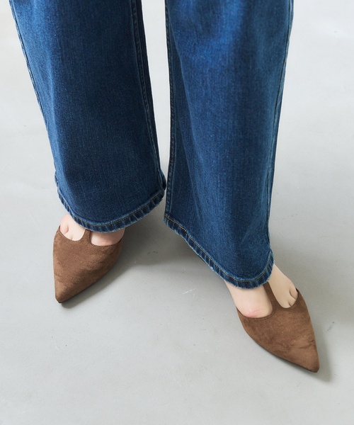 LE TALON(ルタロン)の「4cmTストラップパンプス(パンプス・レディース・ブラック/ブラウン系その他/ゴールド・22cm/22.5cm/23cm/23.5cm/24cm/24.5cm/25cm)」の12枚目の写真